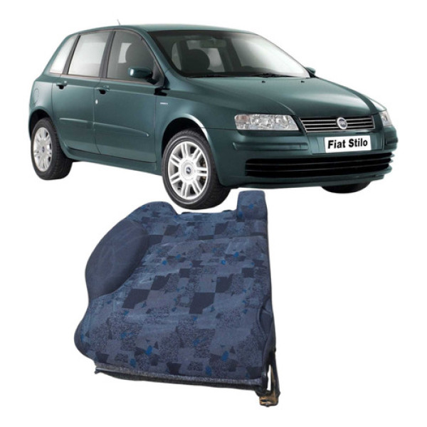 Banco Encosto Traseiro Fiat Stilo 1.8 2003 Cinza