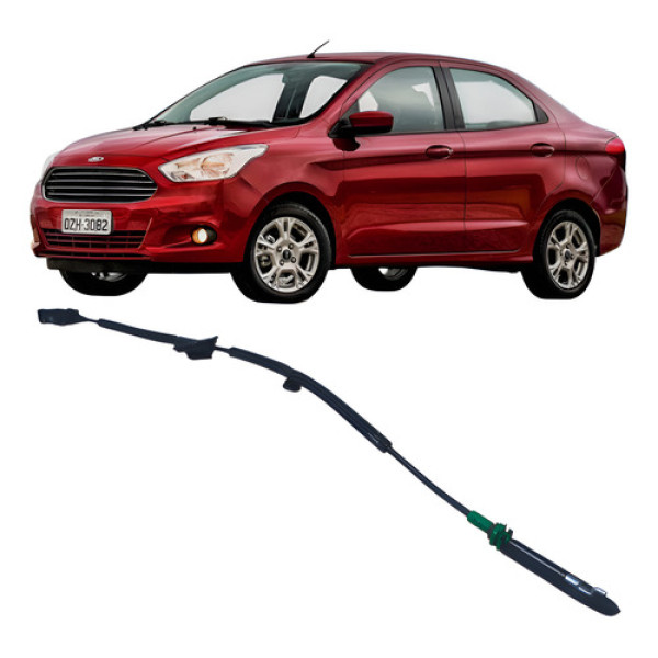 Cabo Fechadura Porta Dianteiro Direito Ford Ka Se 2018   Branco