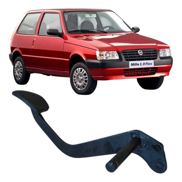 Pedal Embreagen Fiat Uno Mille 2006 1.0 2p Preto