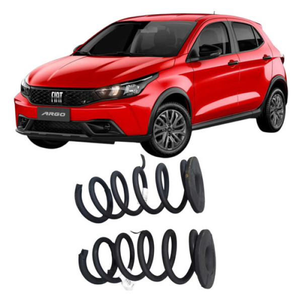 Par De Molas Traseiro Fiat Argo 2020-2023 00521409620