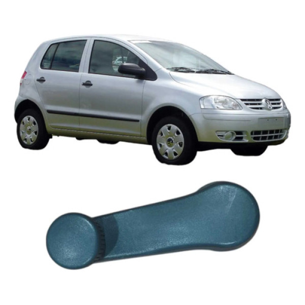 Manivela Maquina Vidro Fox Gol Voyage 1.6 2007 Original  Preto