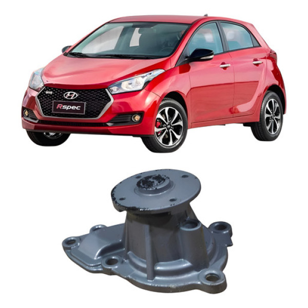 Bomba Agua Motor Hyundai Hb20 1.0 3c 2017 170131