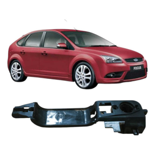 Suporte De Maçaneta Dianteiro Direito Ford Focus 2008 Xs41a2 Prata Dianteira