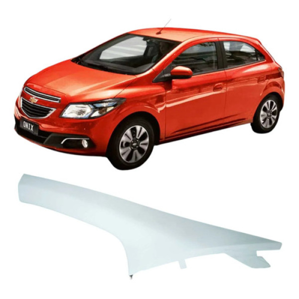 Coluna Para-brisa Esquerdo Gm Onix 2014  1.0 52043515 Branco