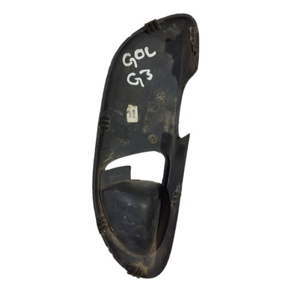 Moldura Maçaneta Interna Traseiro Esquerdo Vw Gol G3 2003 - Preto - Traseira