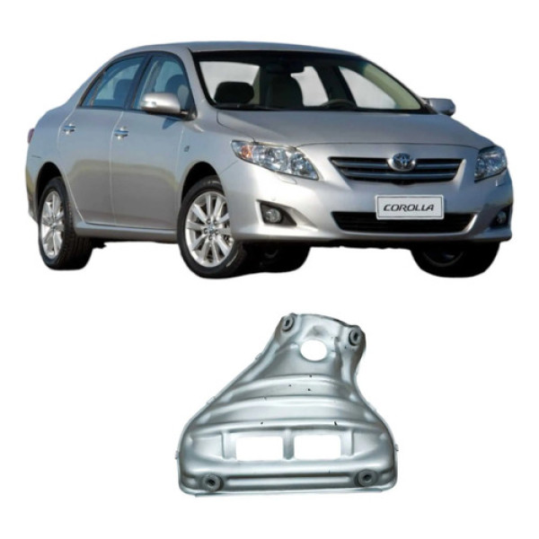 Defletor Calor Escapamento Toyota Corolla 2011 1.8 Original
