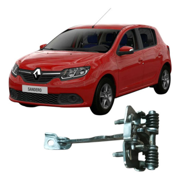 Limitador Porta Dianteira Traseira Renault Sandero 2017 Orig