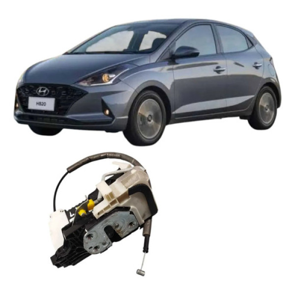 Fechadura Porta Dianteira Esquerda Hb20 2018 2019 2020 2021