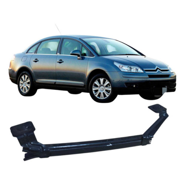 Canaleta Guia Vidro Direito Citroën C4 2008 2.0 Preto