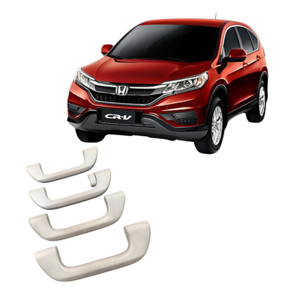 Jogo Alca Teto Pqp Honda Crv 2007 2011 Usado Original . Creme