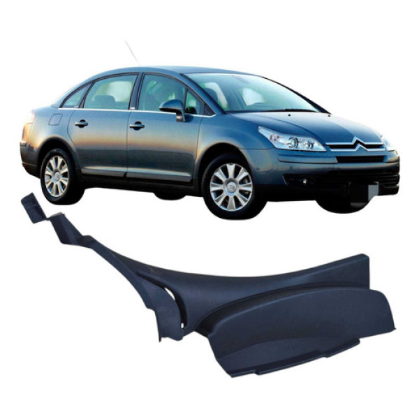 Moldura Soleira Traseira Direita Citroën C4 Pallas 2008 Preto