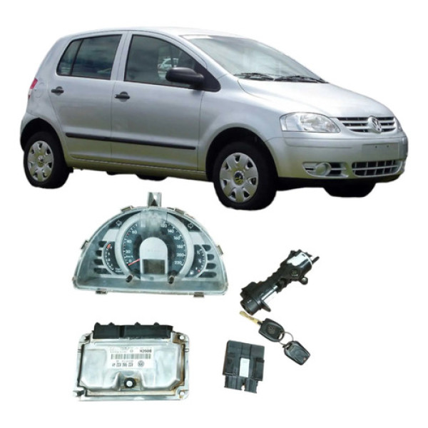 Kit Code Modulo Injeção Fox 2007 1.6 032906032am