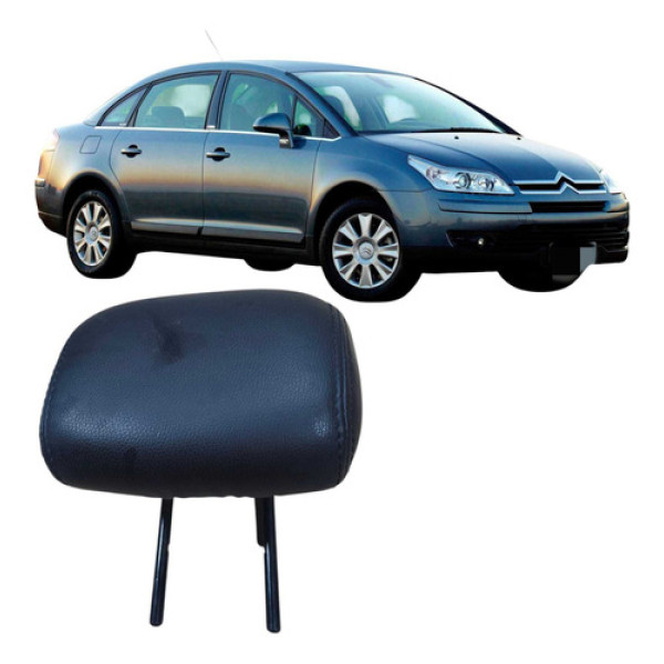 Encosto Traseiro Esquerdo Citroën C4 2008 7865323 Preto