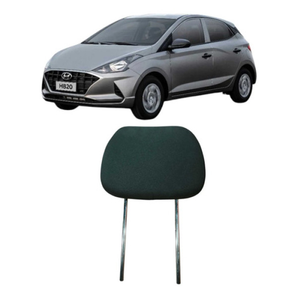 Escoro Cabeça Traseiro Direito Hb20 1.0 2020 Original Preto