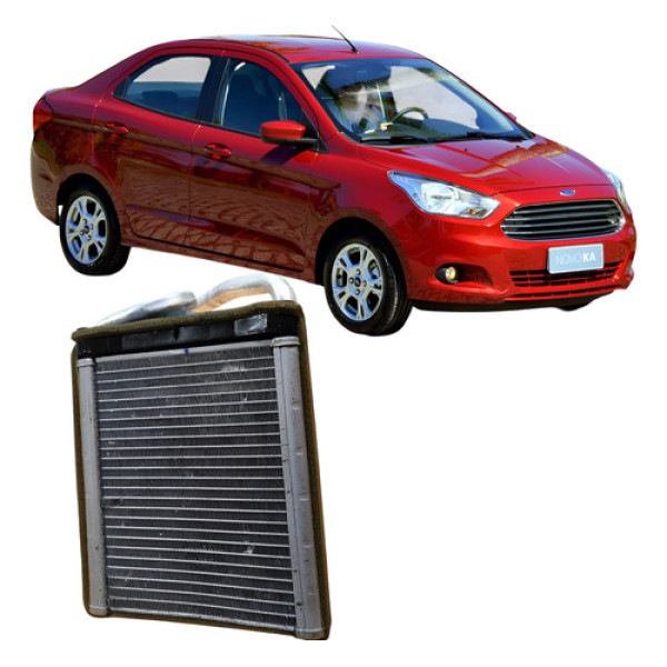 Radiador Caixa Evaporadora Ford Ka 2018 18477ca Cinza