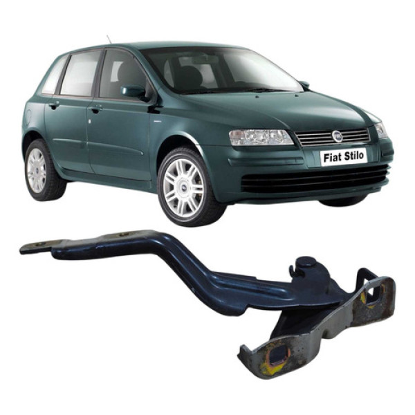 Dobradiça Esquerda Capo Fiat Stilo 1.8 2003