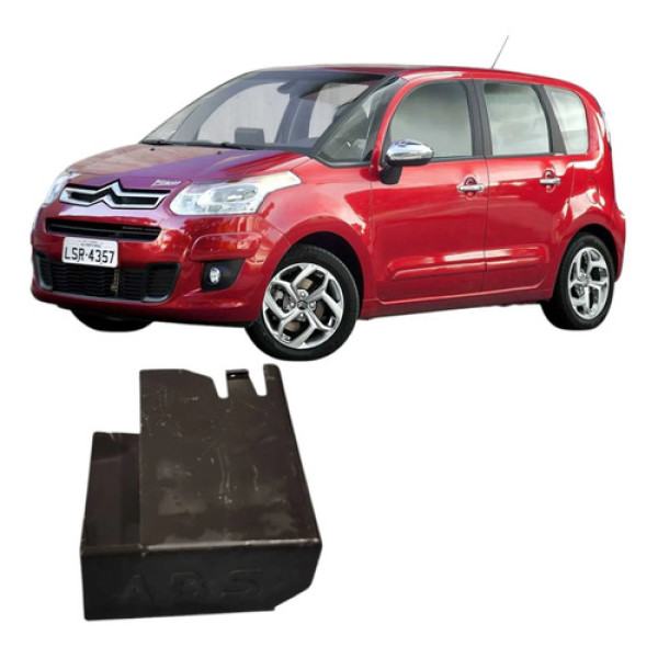 Capa Do Módulo Abs Citroen C3 Picasso Flex 2014 9658601580 Preto