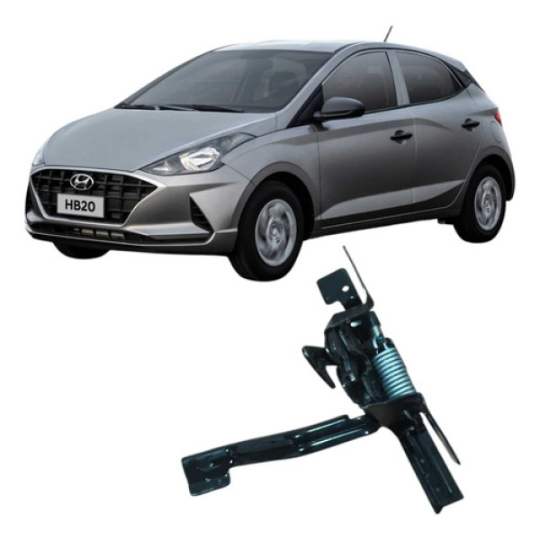 Fechadura Trava Capô Hyundai Hb20 1.0 2020 Original