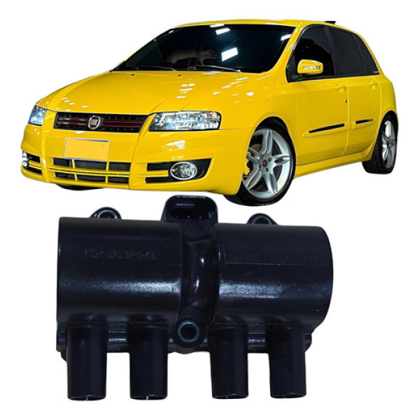 Bobina Ignição Fiat Stilo 1.8 4c 2009 93363483