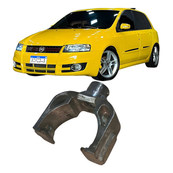Cavalete Trava Maçaneta Traseiro Direito Fiat Stilo 2009 Vermelho