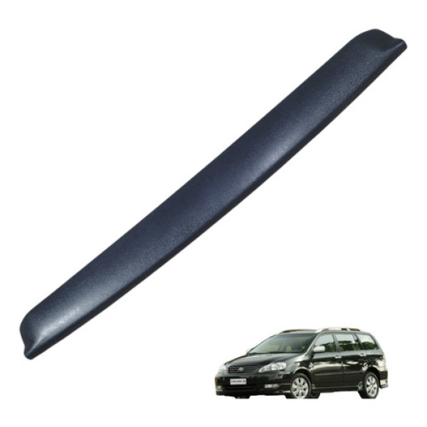 Acabamento Tampa Traseira Toyota Corolla Fielder 2002 A 2008 Preto