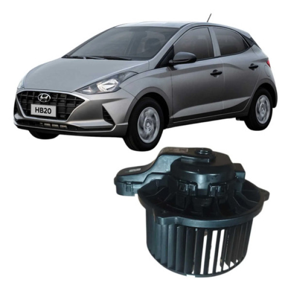 Motor Ventilador Interno Ar Condicionado Hyundai Hb20 2020 12