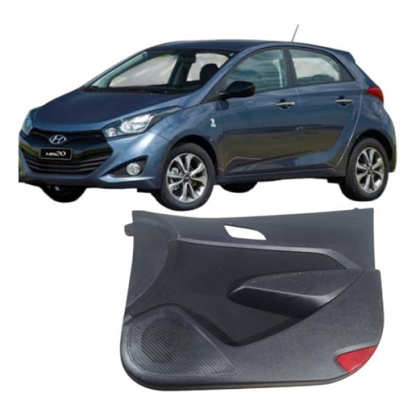 Forro Porta Dianteira Direita Hb20 2013 A 2019 4p  Preto