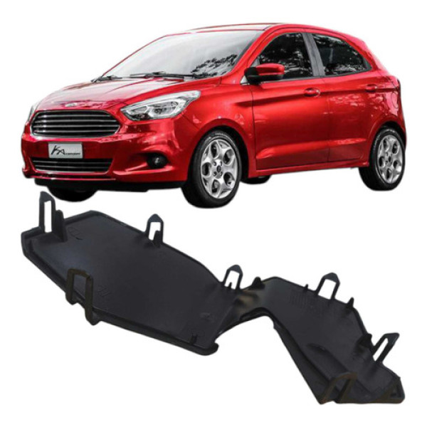 Tampa  Defletor Caixa Cambio Ford Ka 2015 1.0 3c 8m5r7222 Preto