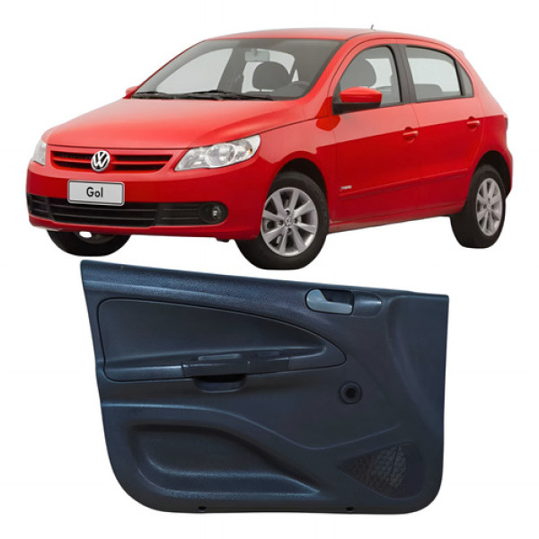 Forro Porta Dianteiro Esquerdo Vw Gol G5 1.6 2010 5u4867011  Preto
