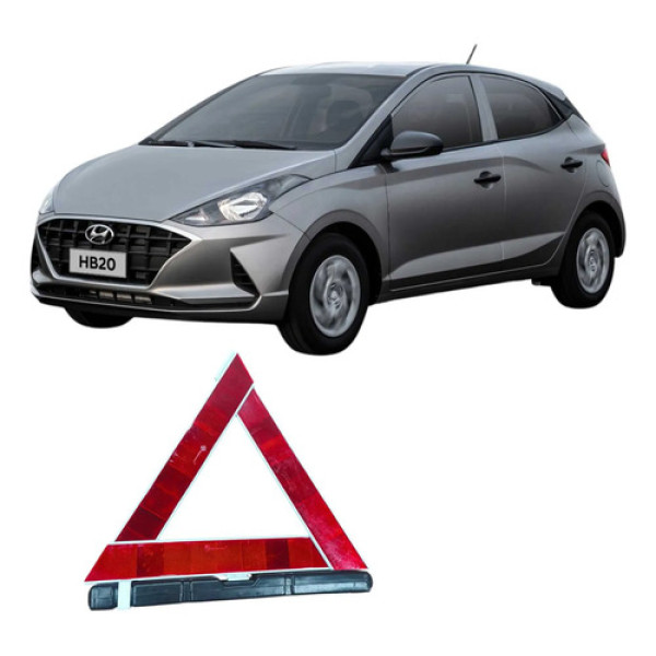 Triangulo Sinalizaçao Segurança Hb20 2020 1.0 3c Original 