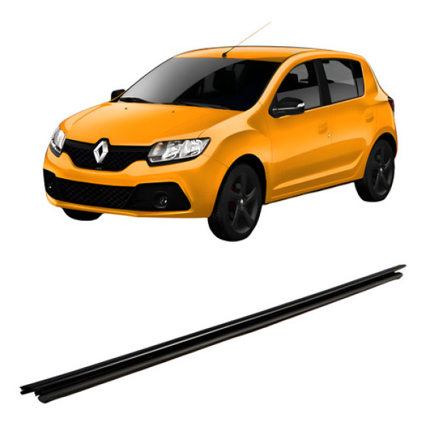 Pestana Interna Dianteira Esquerda Sandero 2014 A 2019 4p 8 Preto