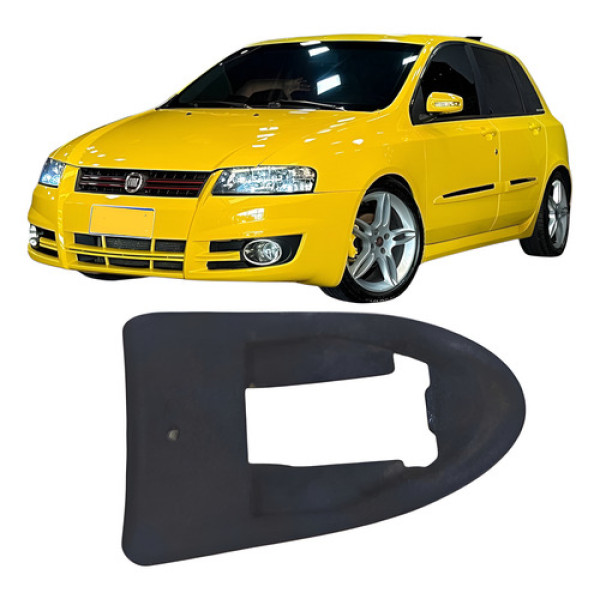 Junta Plástico Maçaneta Externa Traseiro Direito Stilo 2009 Vermelho