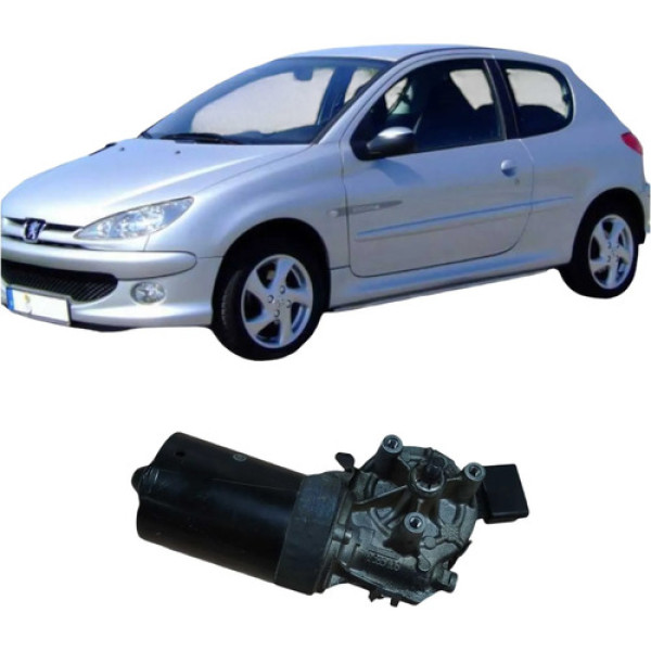 Motor Limpador Dianteiro Peugeot 206 2004 1.0 Original