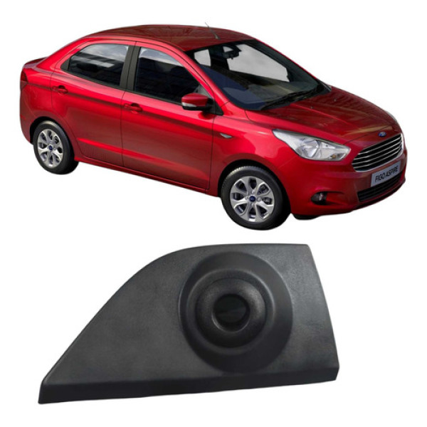 Acabamento Retrovisor Esquerdo Ford Ka 1.0 3c 2018 E3b5a2340 Preto