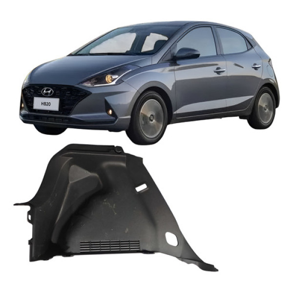  Forro Lateral Esquerdo Porta Malas Hyundai Hb20 2021