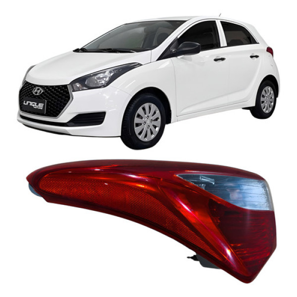 Lanterna Traseira Esquerda Hyundai Hb20 2017 924011s0 Esquerdo/motorista .