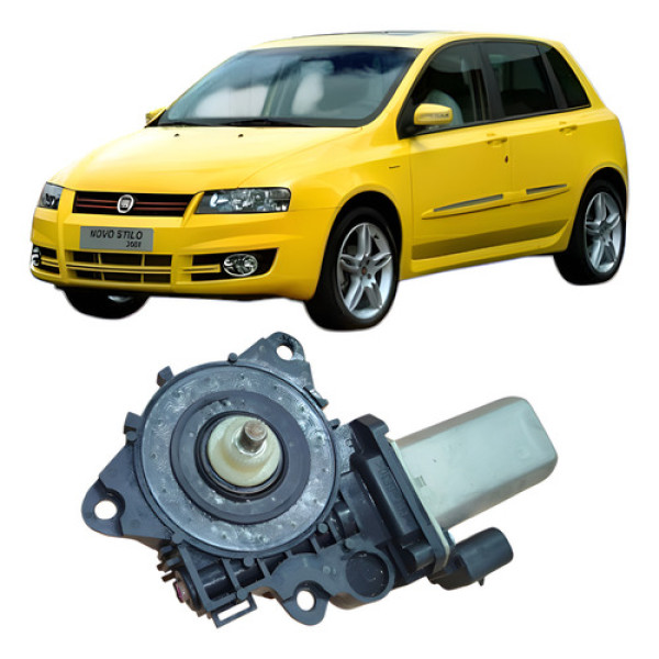 Motor Vidro Elétrico Traseiro Fiat Stilo 2009 50046603