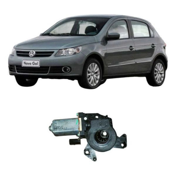 Motor Vidro Dianteiro Esquerdo Volkswagen Gol 2010 053730030