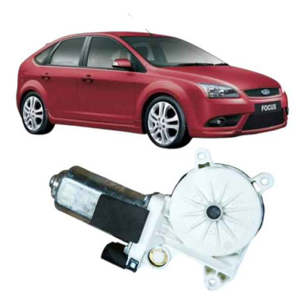 Motor Maquina Dianteiro Direito  Ford Focus 2008 2s6tfc07012 Cinza