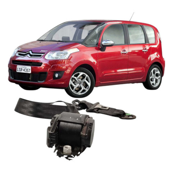 Cinto Segurança Traseiro Direito C3 Picasso 2014 9670017577 