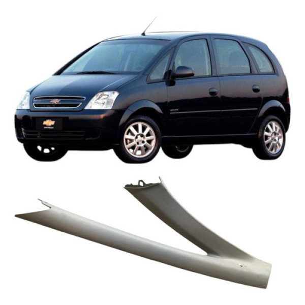 Moldura Acabamento Coluna Esquerda Meriva 2012  93392470 Branco