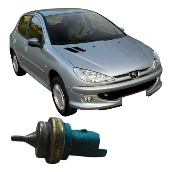 Sensor Temperatura Agua Peugeot 206 2008 1.4 Original