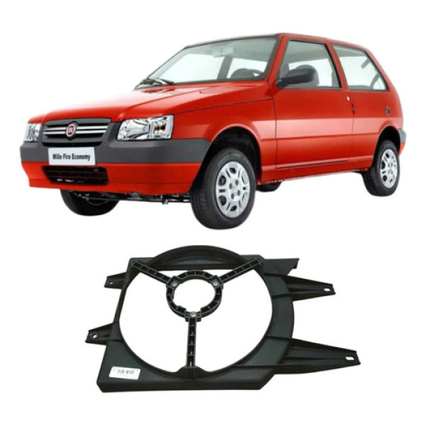 Defletor Ventoinha Fiat Uno Mille 2010 1.0 2p Original