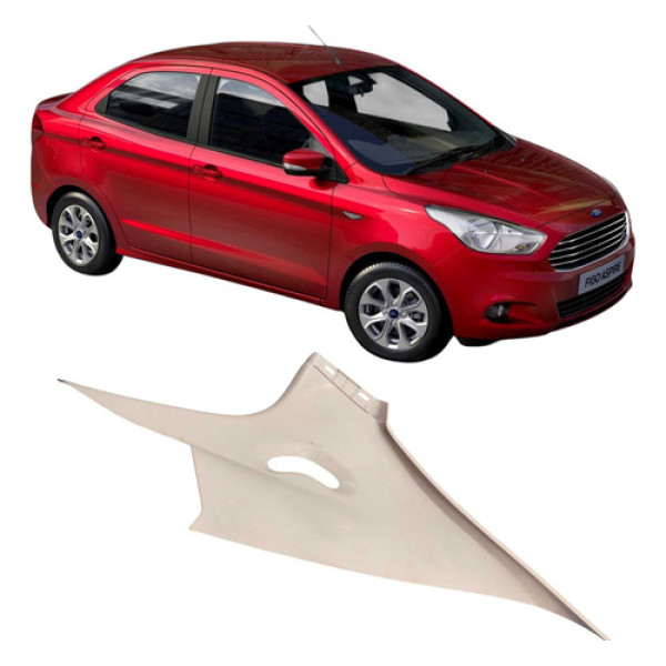 Acabamento Bagageiro Traseiro Esquerdo Ford Ka 1.0 3c 2018 Branco
