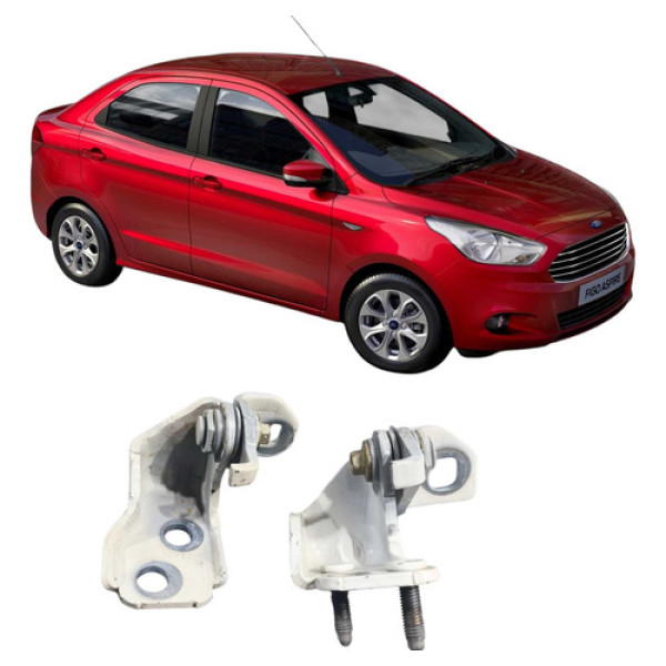 Par Dobradiças Traseira Direita Ford Ka 1.0 3c 2018-2021 