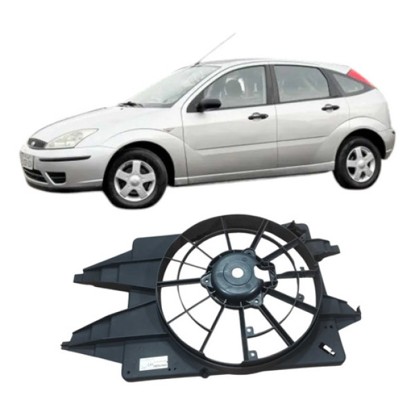 Defletor Ventoinha Radiador Ford Focus 1.6 2007 4s4hsc607ca