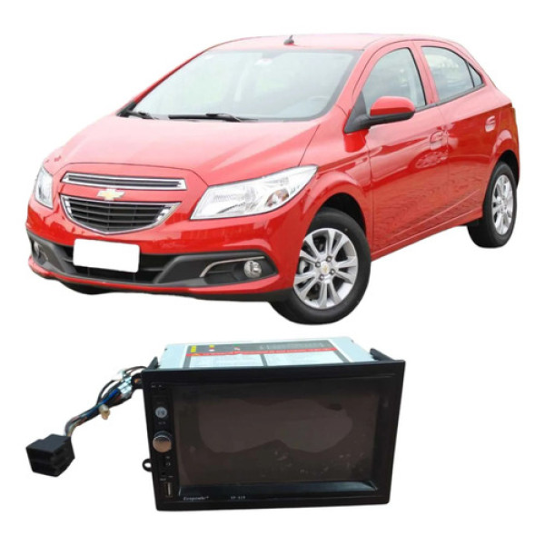 Central Multimídia Chevrolet Onix 1.0 2014 Original