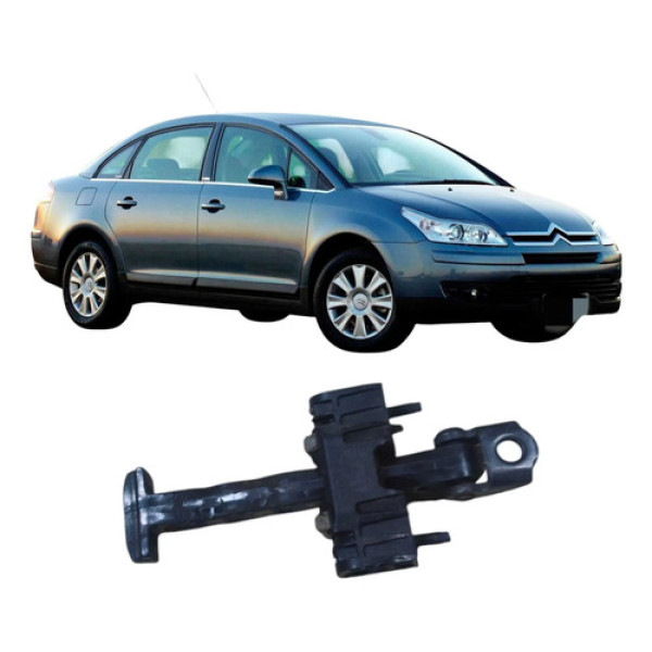 Limitador Porta Dianteira Esquerda Citroën C4 2009 2.0