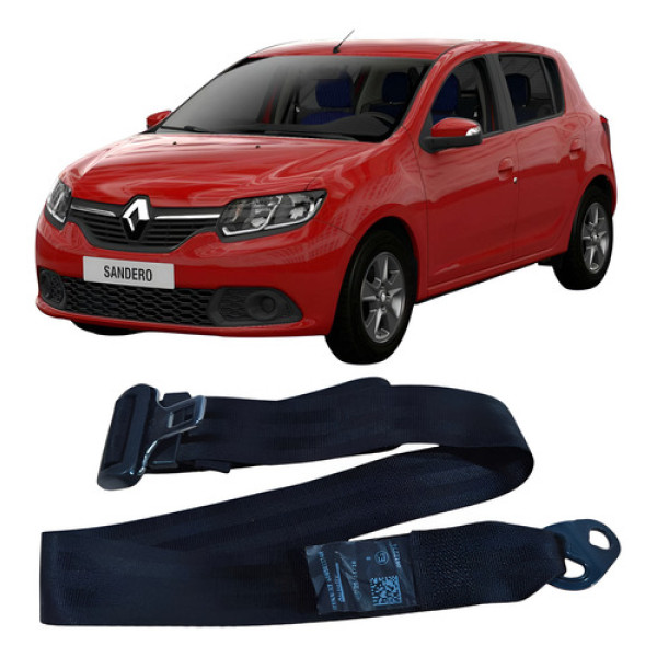 Cinto Segurança Traseiro Central Renault Sandero 2017