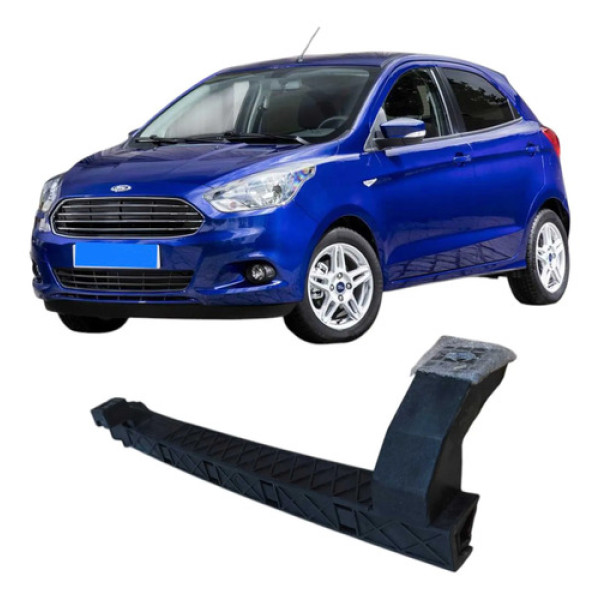 Canaleta Guia Vidro Traseiro Esquerdo Ford Ka 2018 A263a67 Preto